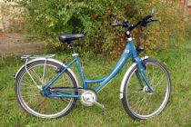A bicycle on our guided cycling holidays in Germany