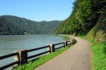 Cycling along the Danube can be very relaxing.