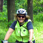 Rosina's cycling holiday along the Elbe river