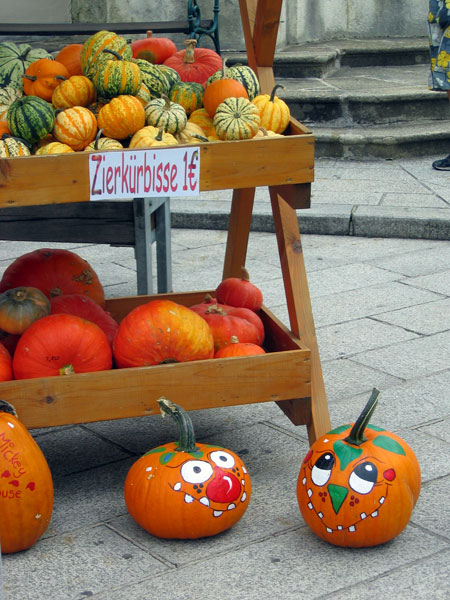 Pumpkins stall