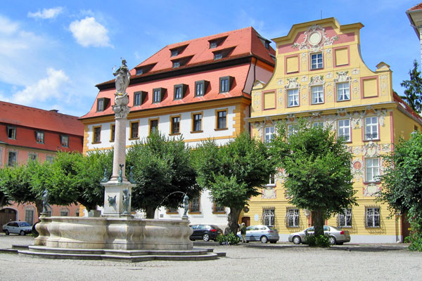 Neuburg an der Donau, market square