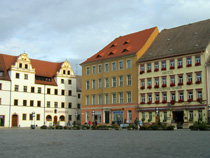 Market square in Torgau