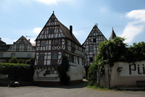 Half-timbered houses in the Moselle Valley