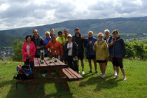 Wine tasting in the vineyards